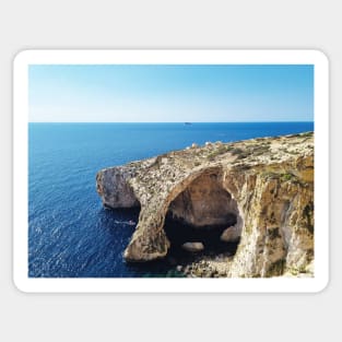 The Blue Grotto Sticker